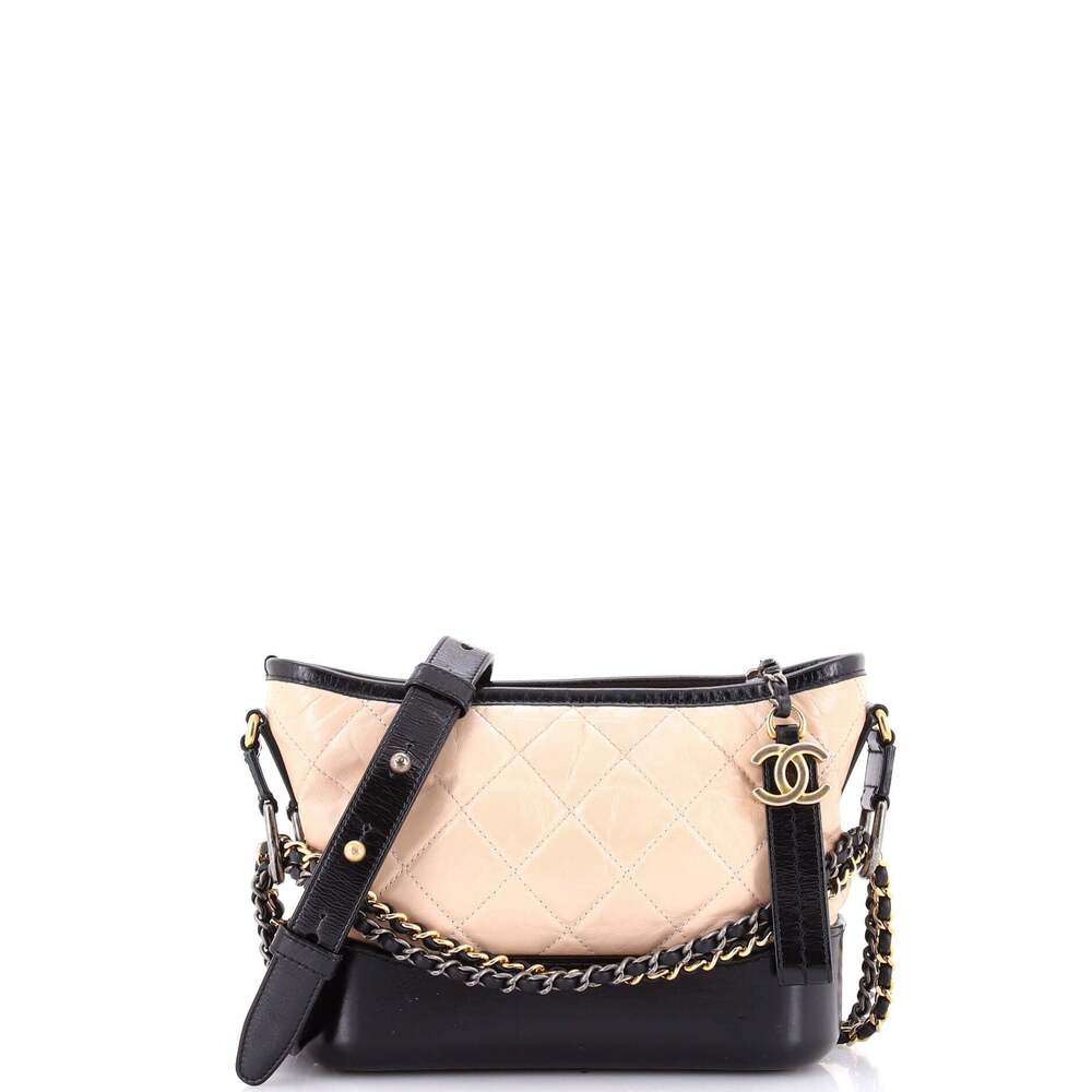 Chanel Gabrielle Hobo Quilted Aged #348487C24B